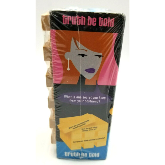 Vintage Game Girls Nite Out: Truth Be Told Secrets Revealed with Every Block NEW - Picture 4 of 12